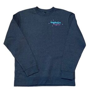 District V.I.T. Fleece Gray Weenies & Martinis Sweatshirt Size Large